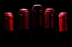 fine wine bottles