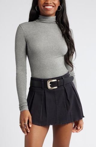 Turtleneck Rib Top