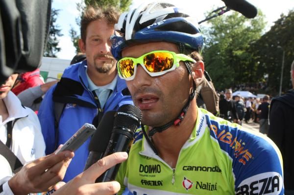 Daniele Bennati (Liquigas) provides his assessment of stage 14