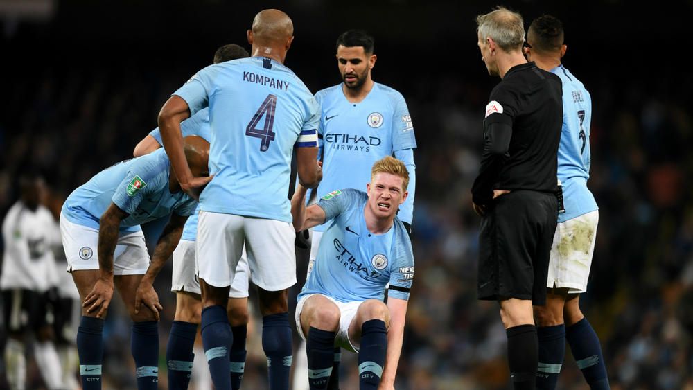 De Bruyne to miss Manchester derby with new knee injury ...