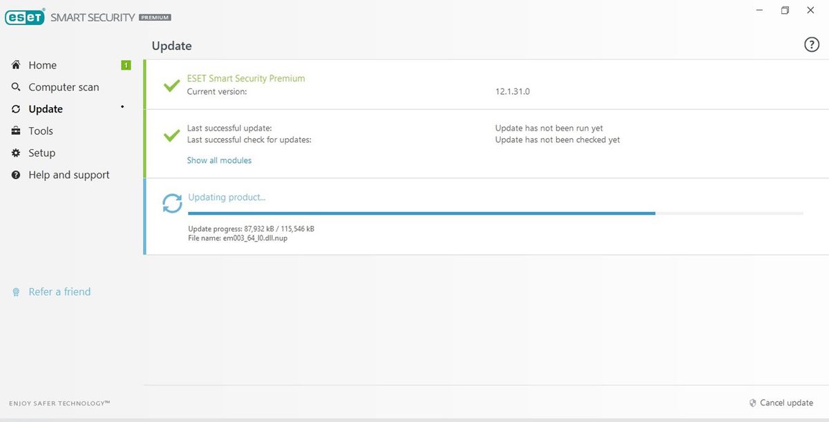 Eset Comparison Chart