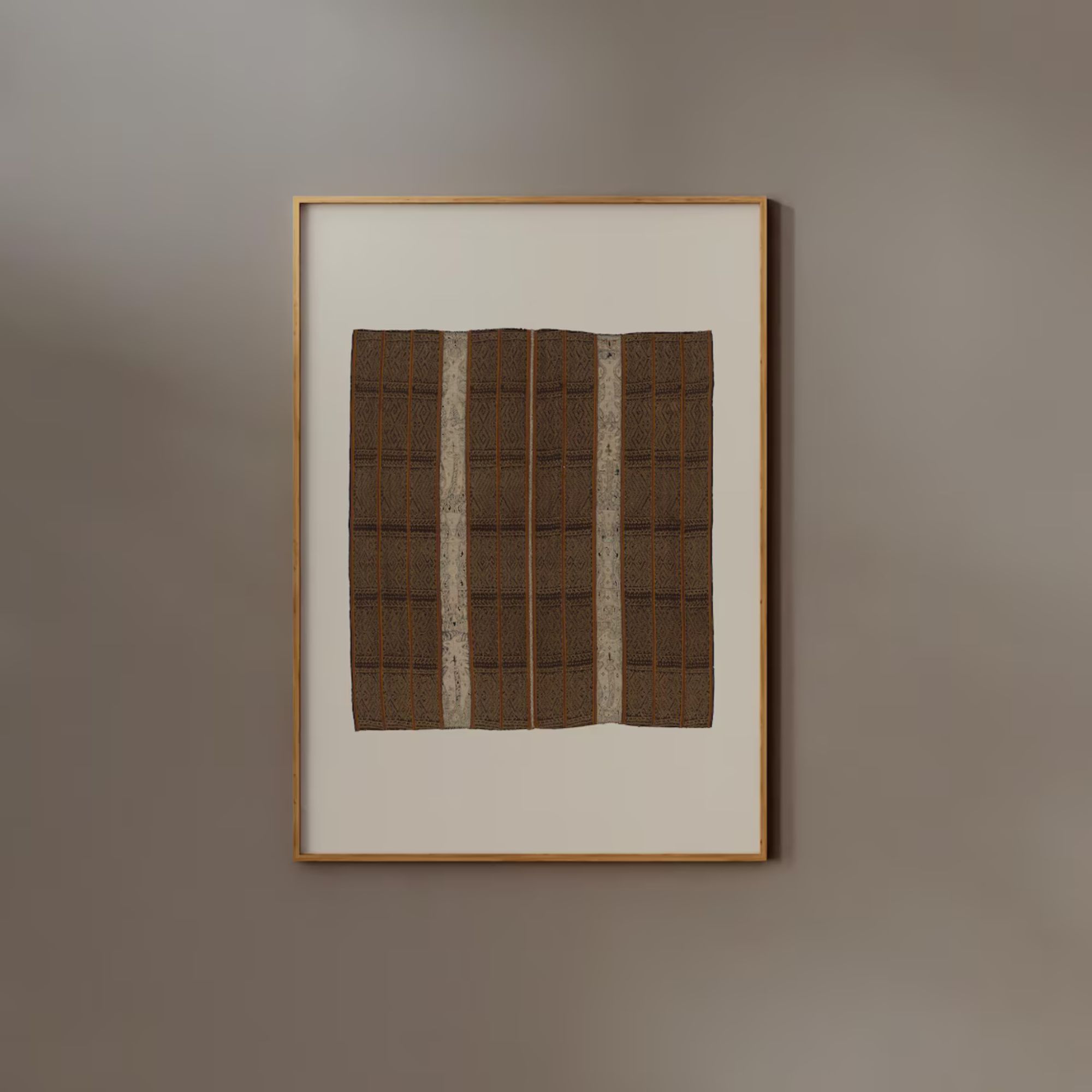 Etsy, Vintage Textile Wall art 