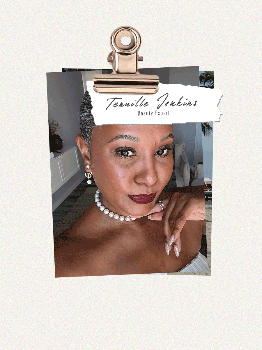 Collage of Tennille Jenkins.