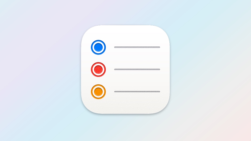 iOS Reminders icon