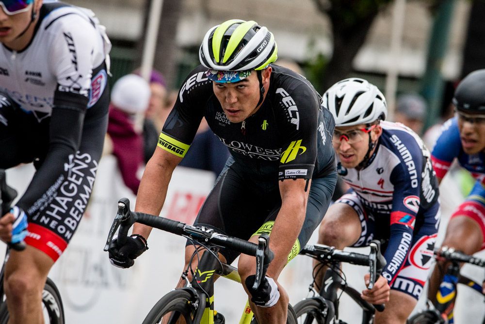 Travis McCabe (Holowesko Citadel) sitting in the bunch
