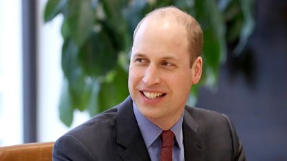 Prince William with a full beard