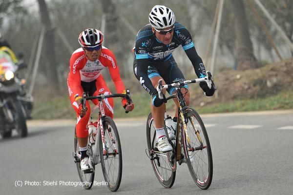 Jorge and Liu in the breakaway