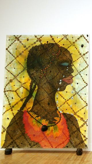 No Woman, No Cry by Chris Ofili