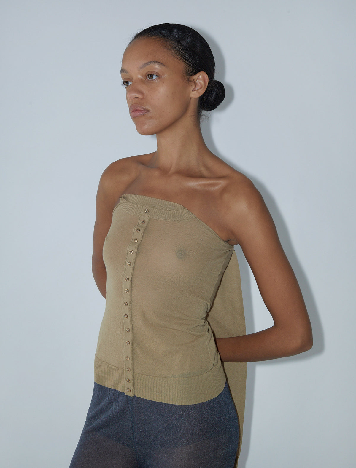 No 2395 / Folded Button - Xs