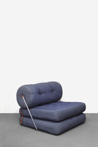 Vintage Ikea denim chair