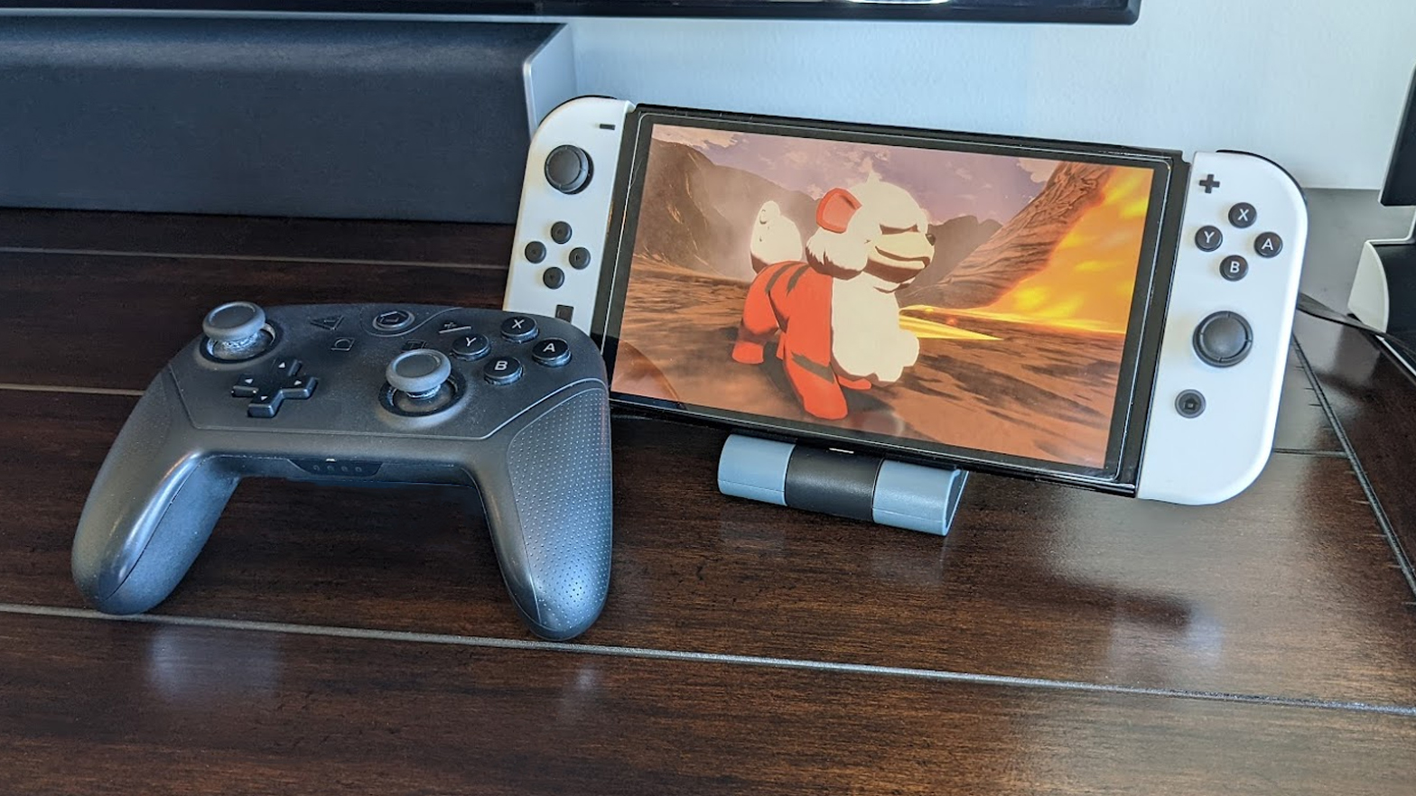 Alxum Switch Docking Station review: Charge your console in tabletop or TV  mode