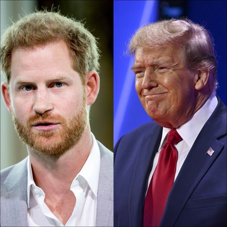 Prince Harry and Donald Trump