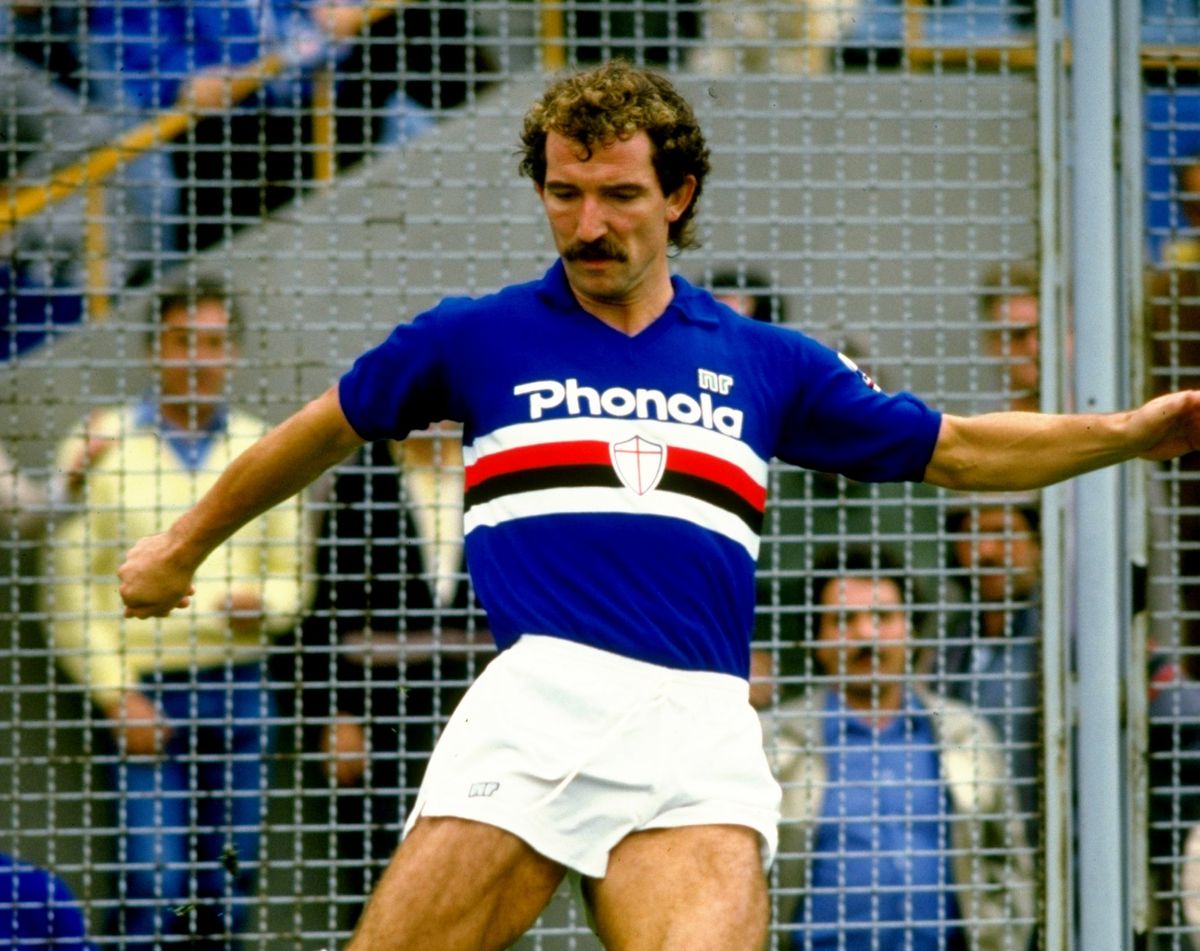 Graeme Souness playing for Sampdoria, 1985