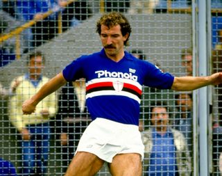 Graeme Souness playing for Sampdoria, 1985