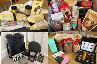 A selection of tried and tested Christmas food hampers for 2023 including Harvey Nichols, DukesHill, CheeseGeek and Whittard