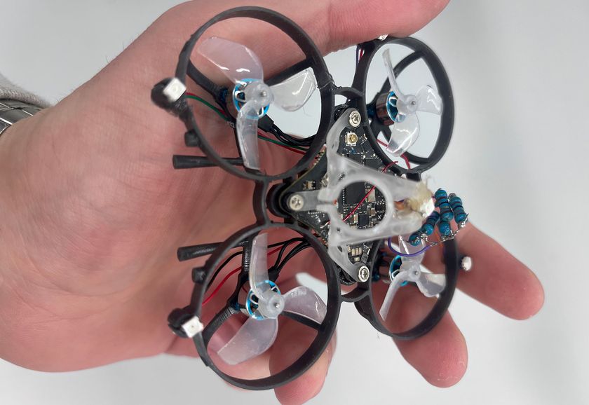 Autonomous micro-drone achieves air-to-air insect kill