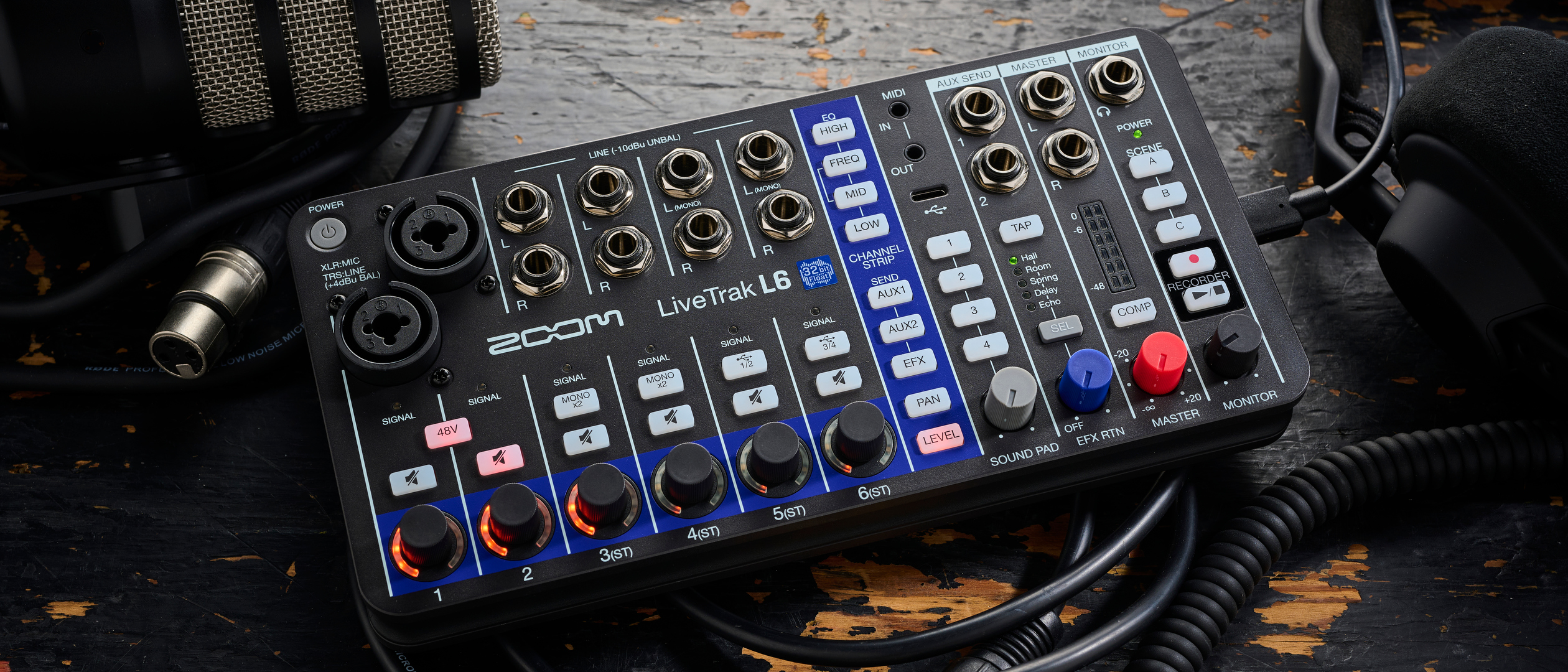 Zoom LiveTrak L6