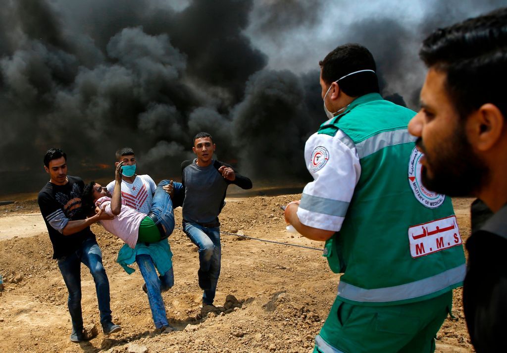 Conflict near the border between Israel and the Gaza Strip.