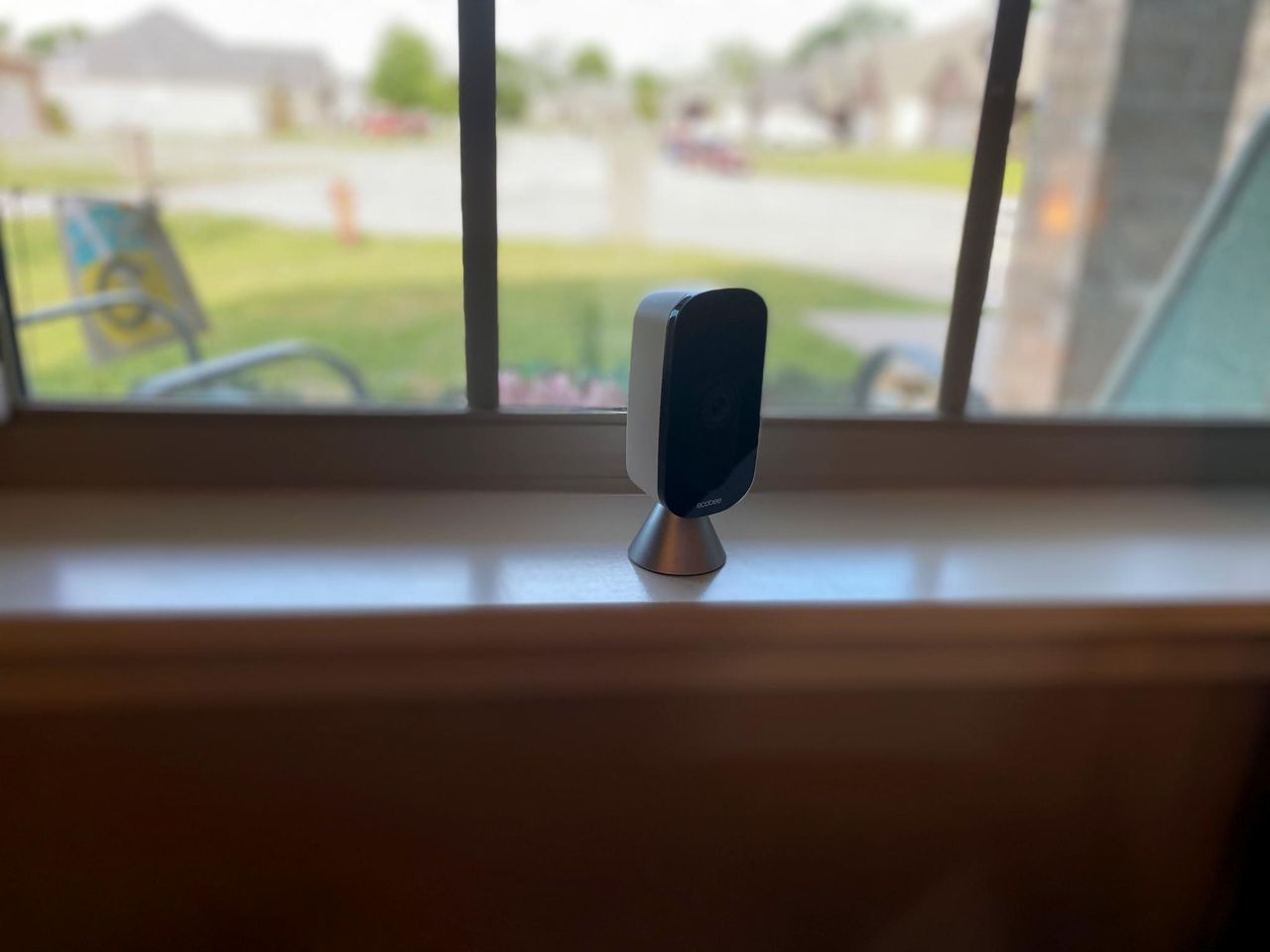 ecobee SmartCamera on windowsill