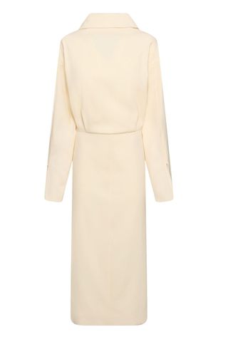 Carven Wool Blend Midi Dress