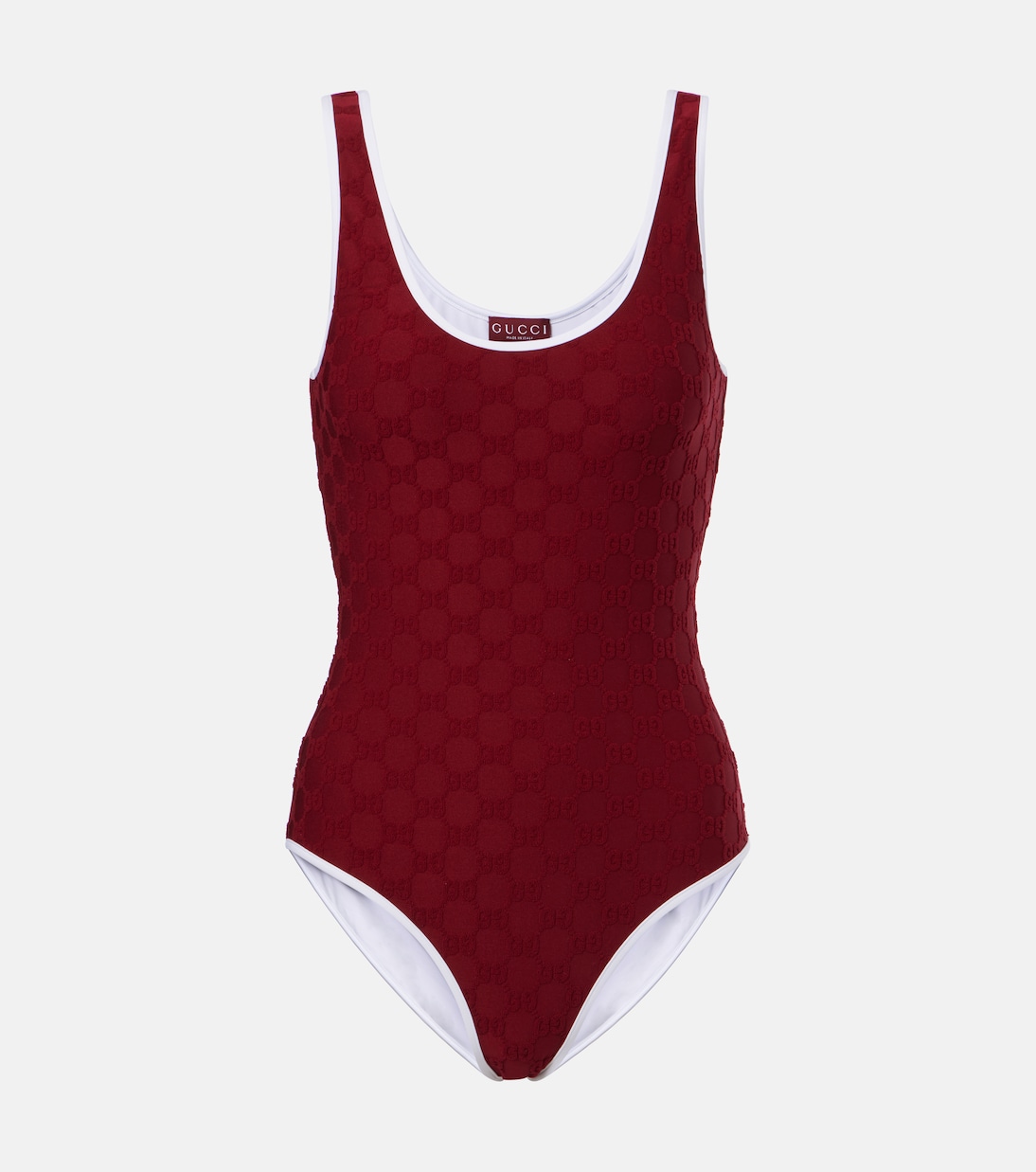 Gg Terrycloth Jersey Swimsuit