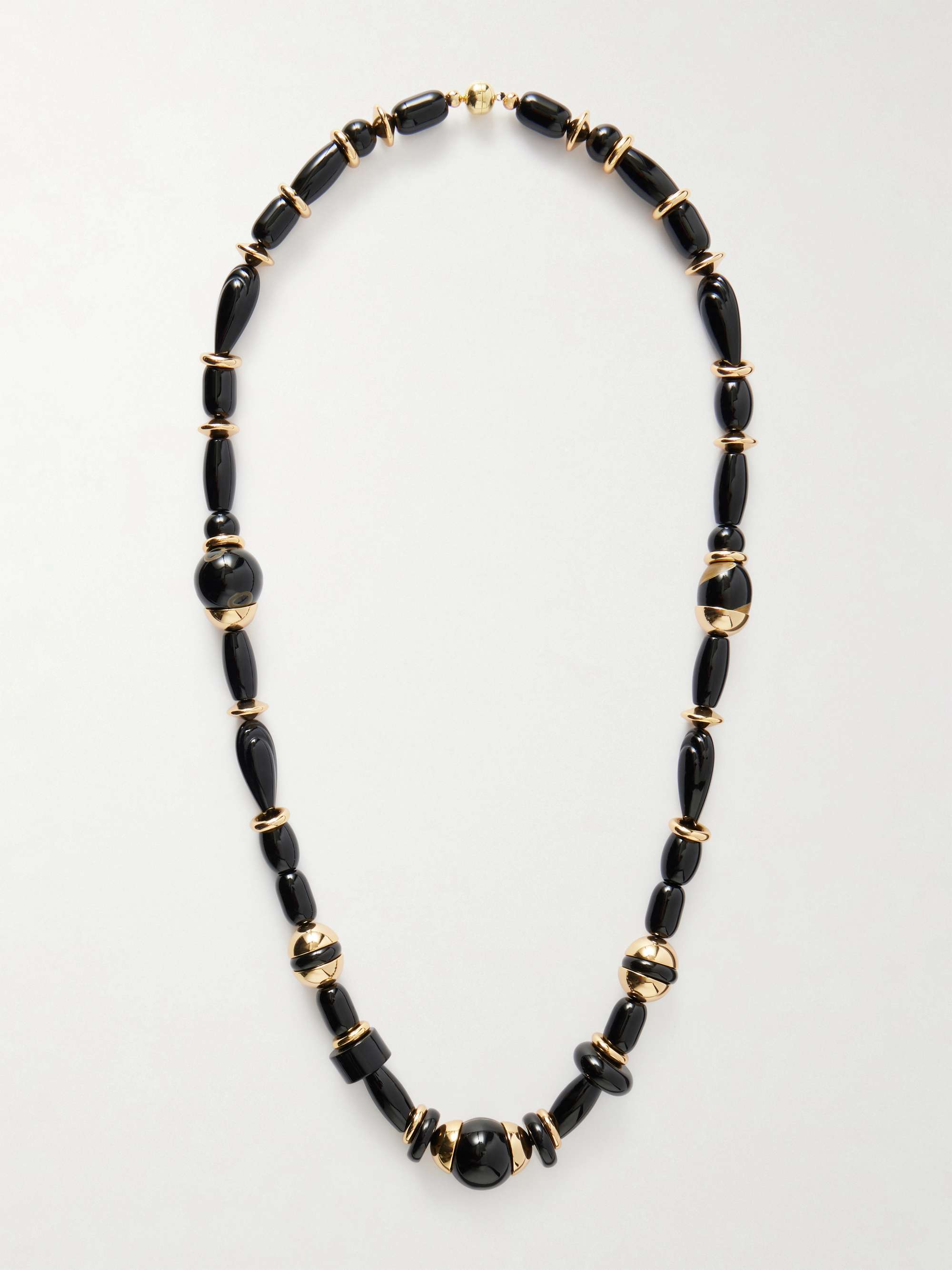 Ada Gold-Tone Beaded Necklace