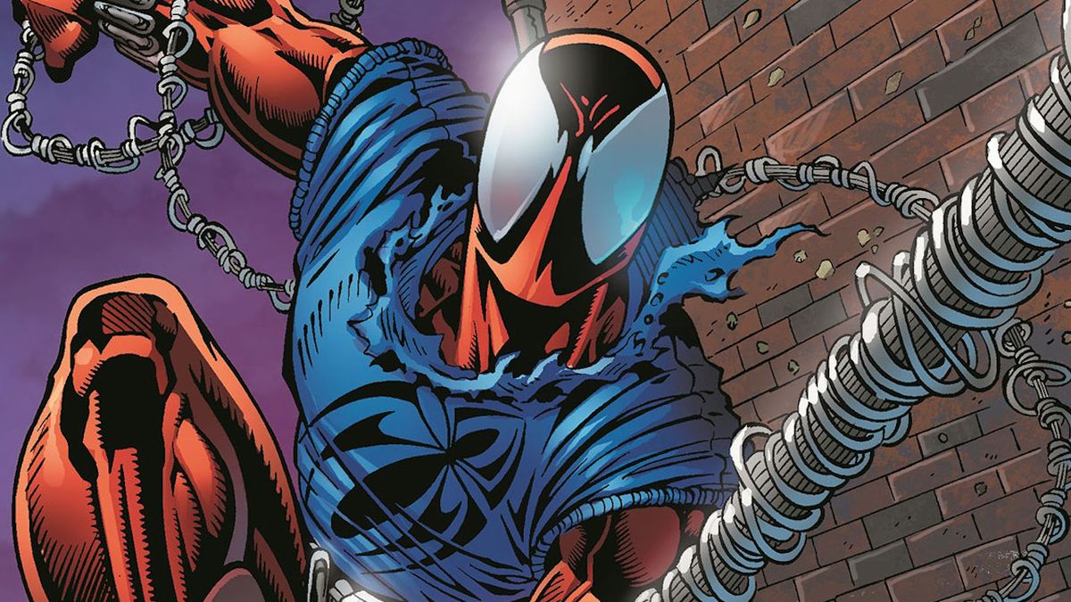 Marvel Comics artwork of Ben Reilly, a.k.a. Scarlet Spider