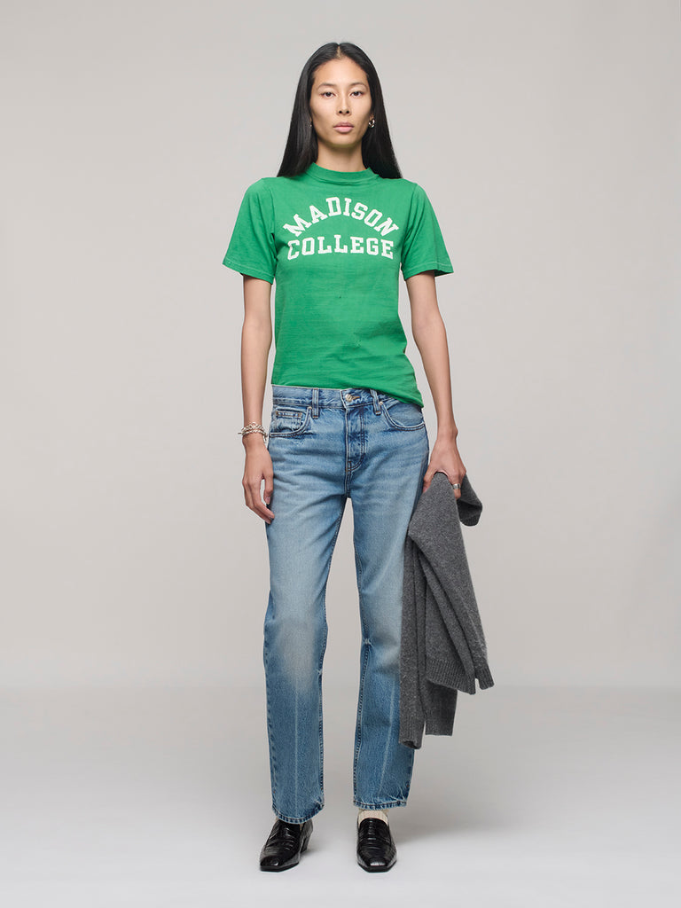 Calla Mid Rise Ankle - Attick Blue