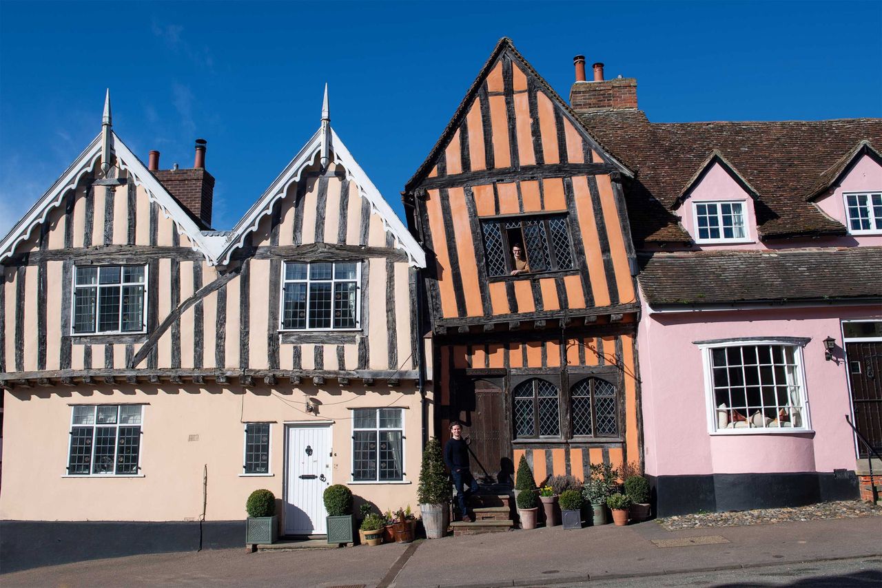 Places like The Crooked House in Lavenham have magnificent, eccentric charm.