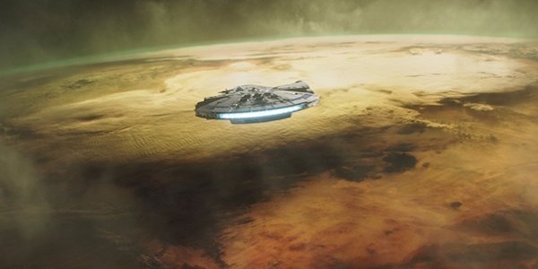 The Millennium Falcon in Solo: A Star Wars Story