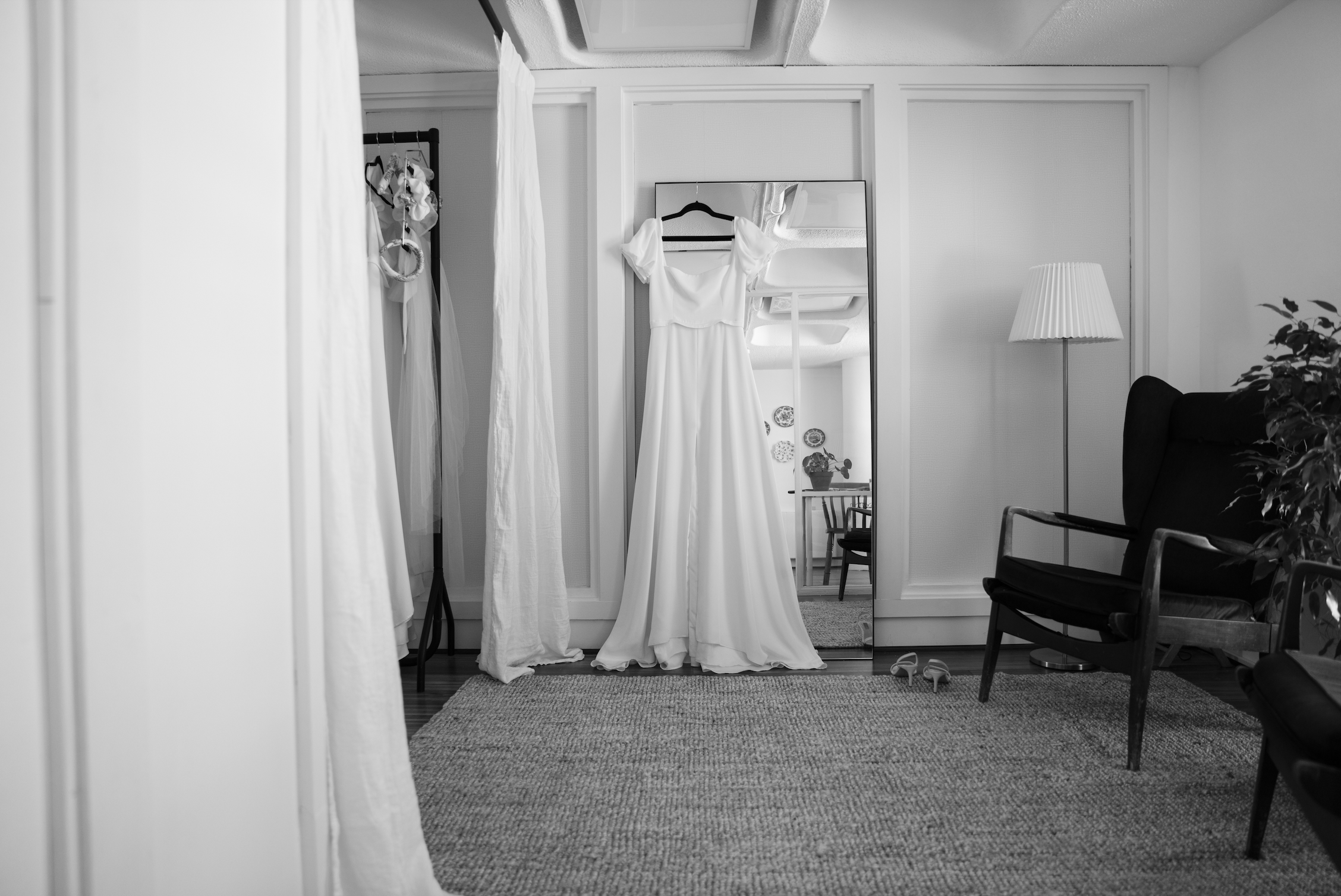 inside the clover london bridal store