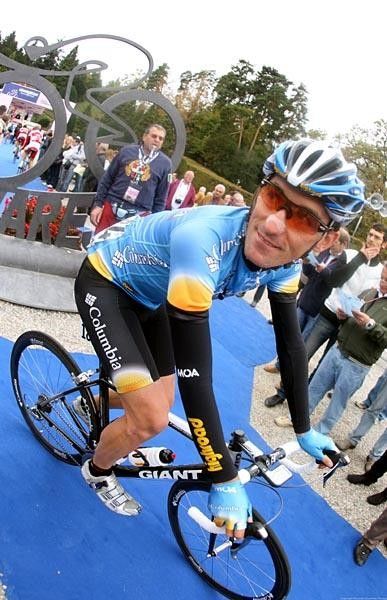 Marco Pinotti (Team Columbia) before the start