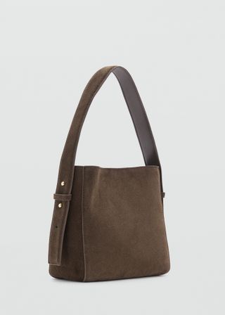 Suede Leather Bag - Women | Mango United Kingdom