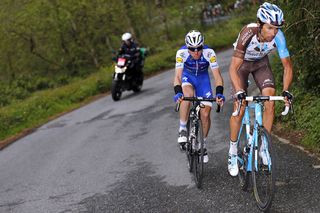 Mikael Cherel (AG2R) and David De la Cruz (Quick-Step Floors)