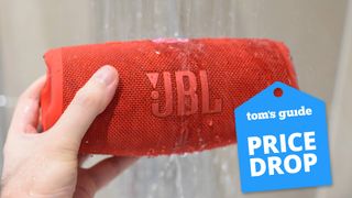 JBL Charge 5 with a Tom's Guide deal tag