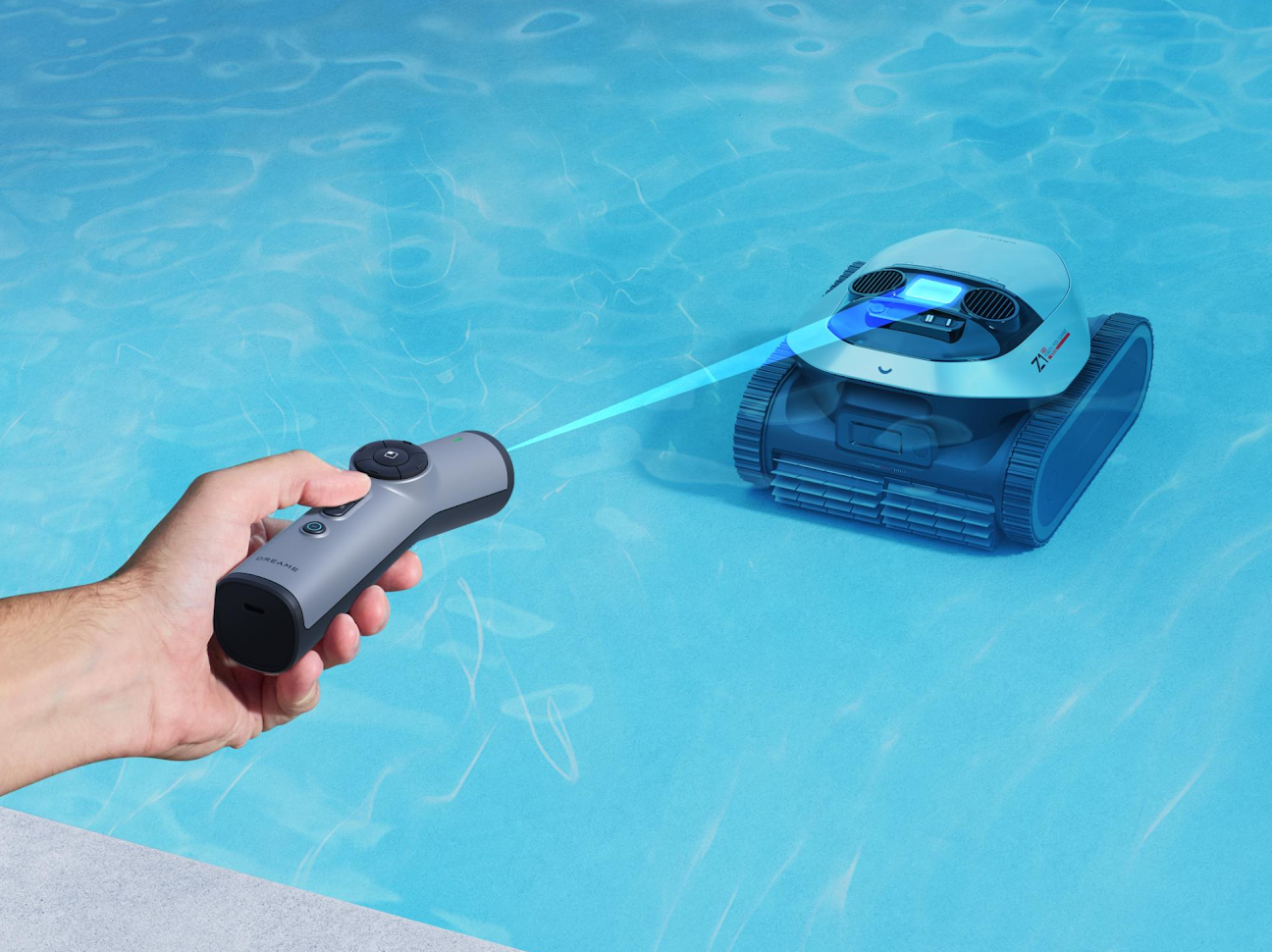 Images of the Dreame Z1 Pro robot pool cleaner