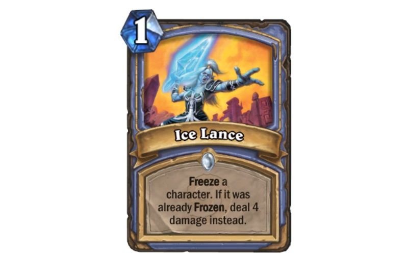 "Freeze Mage is a fun deck that has been around for over three years now, and we&rsquo;d like to see more variety with Mage decks after each major release. This move allows Freeze Mage to continue existing in Wild, while creating more variety in Standard. Ice Lance also prevented us from making powerful Spell Damage cards and designs that allowed you to duplicate your cards. Ice Lance was also a very high burst damage card, sometimes being a key component of 30 damage combos."