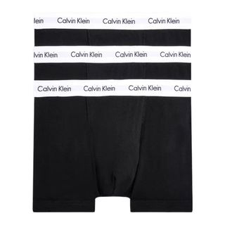 Calvin Klein Regular Cotton Stretch Trunks, Pack of 3