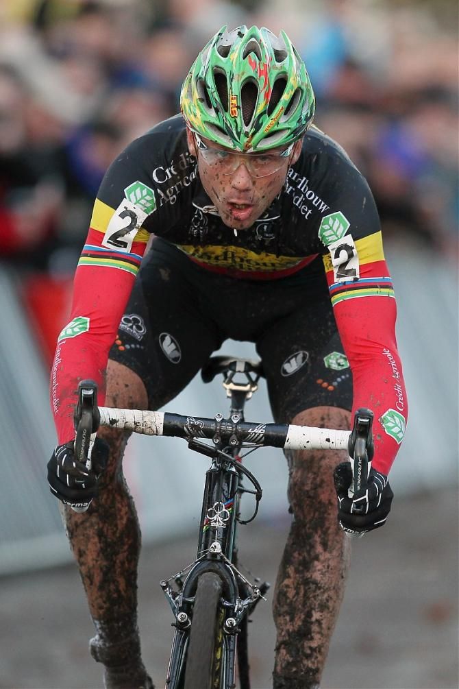 Sven Nys finished second at Superprestige Gieten after winning the first four rounds of the series.