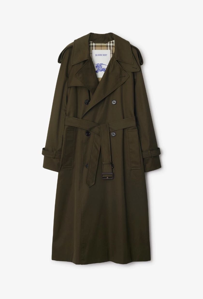 An image of Burberry trench coat.