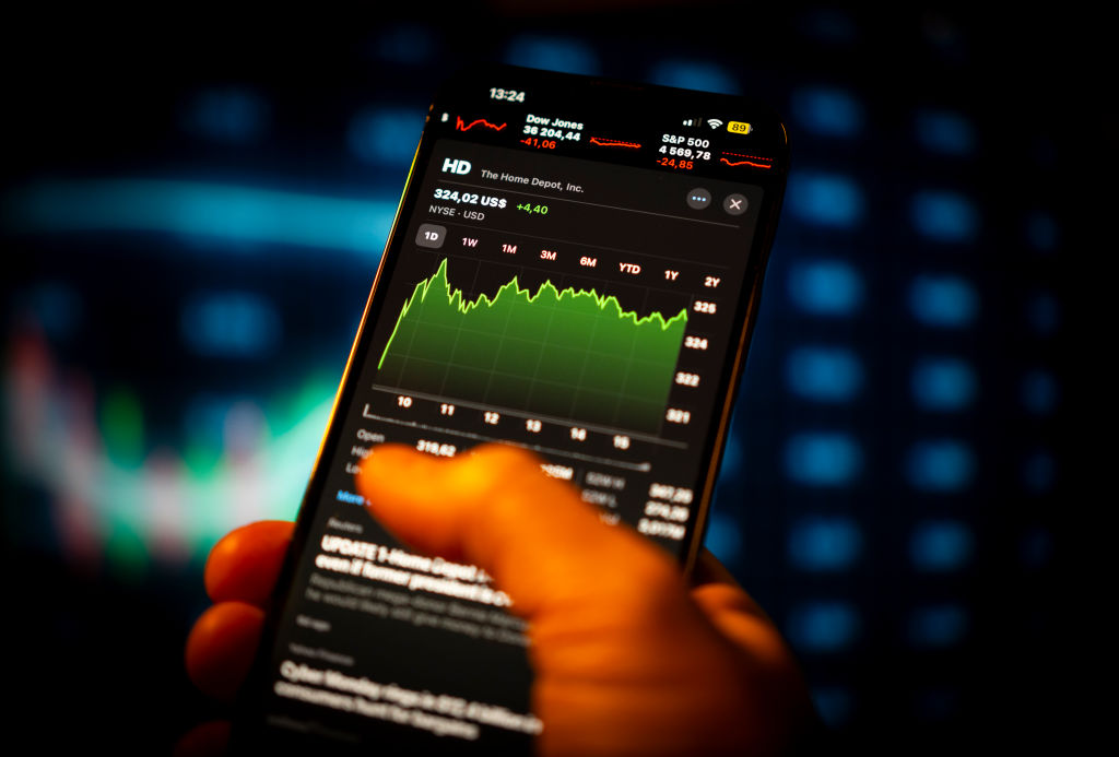 Stock trading app