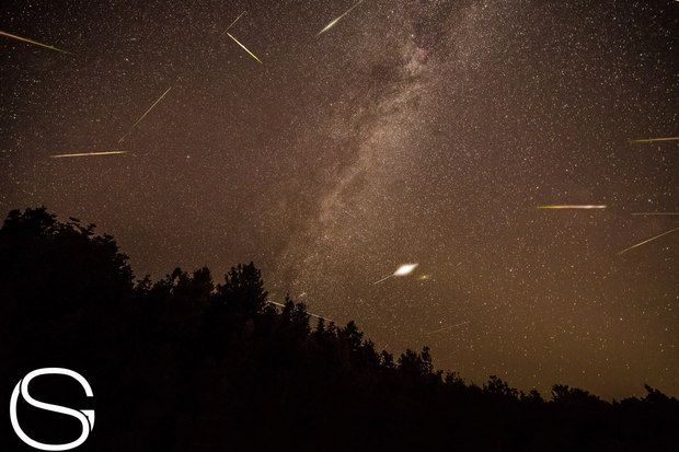 2013 Perseid Meteors Over Lime Lake, MI