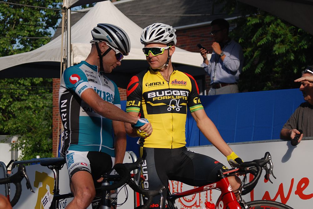 Chris Horner and Jack Bobridge