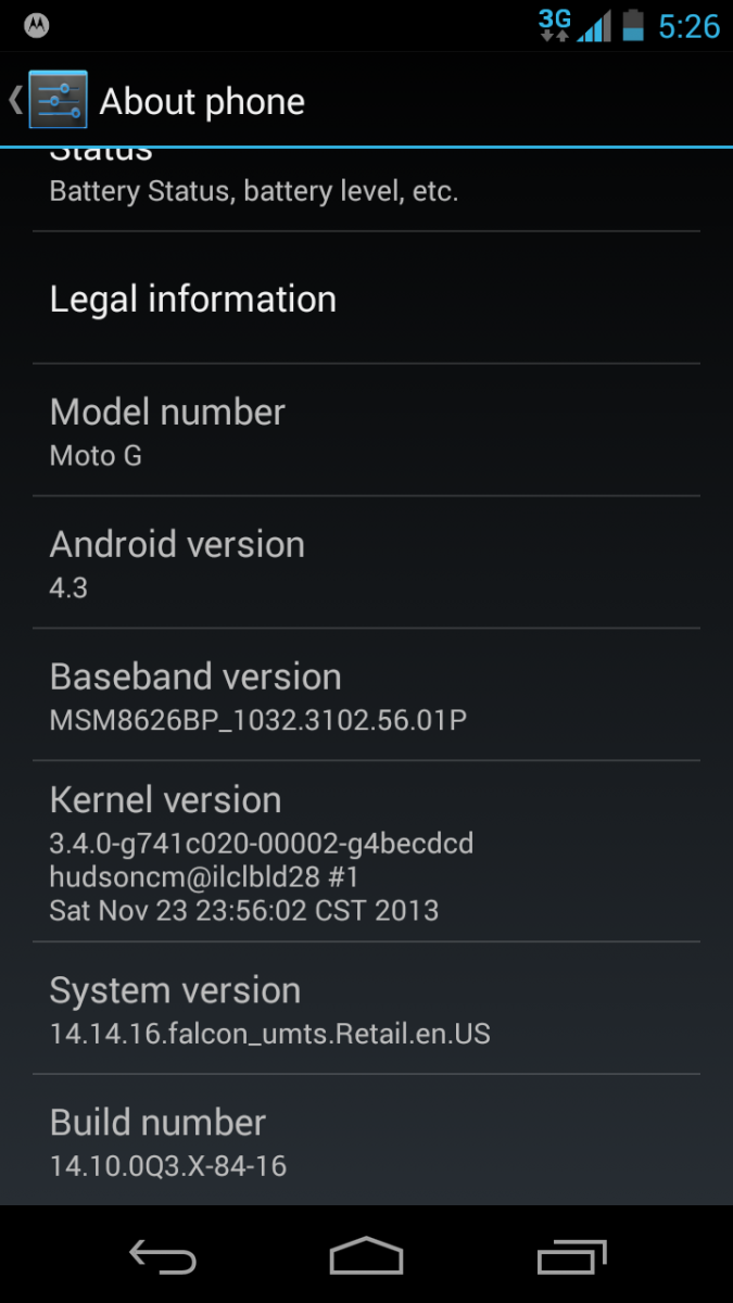 Moto G