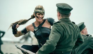 Wonder Woman Amazons vs. Germans