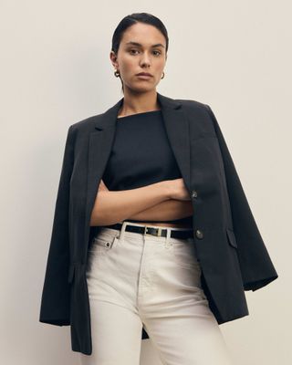 The Oversized Blazer in Buttersmooth