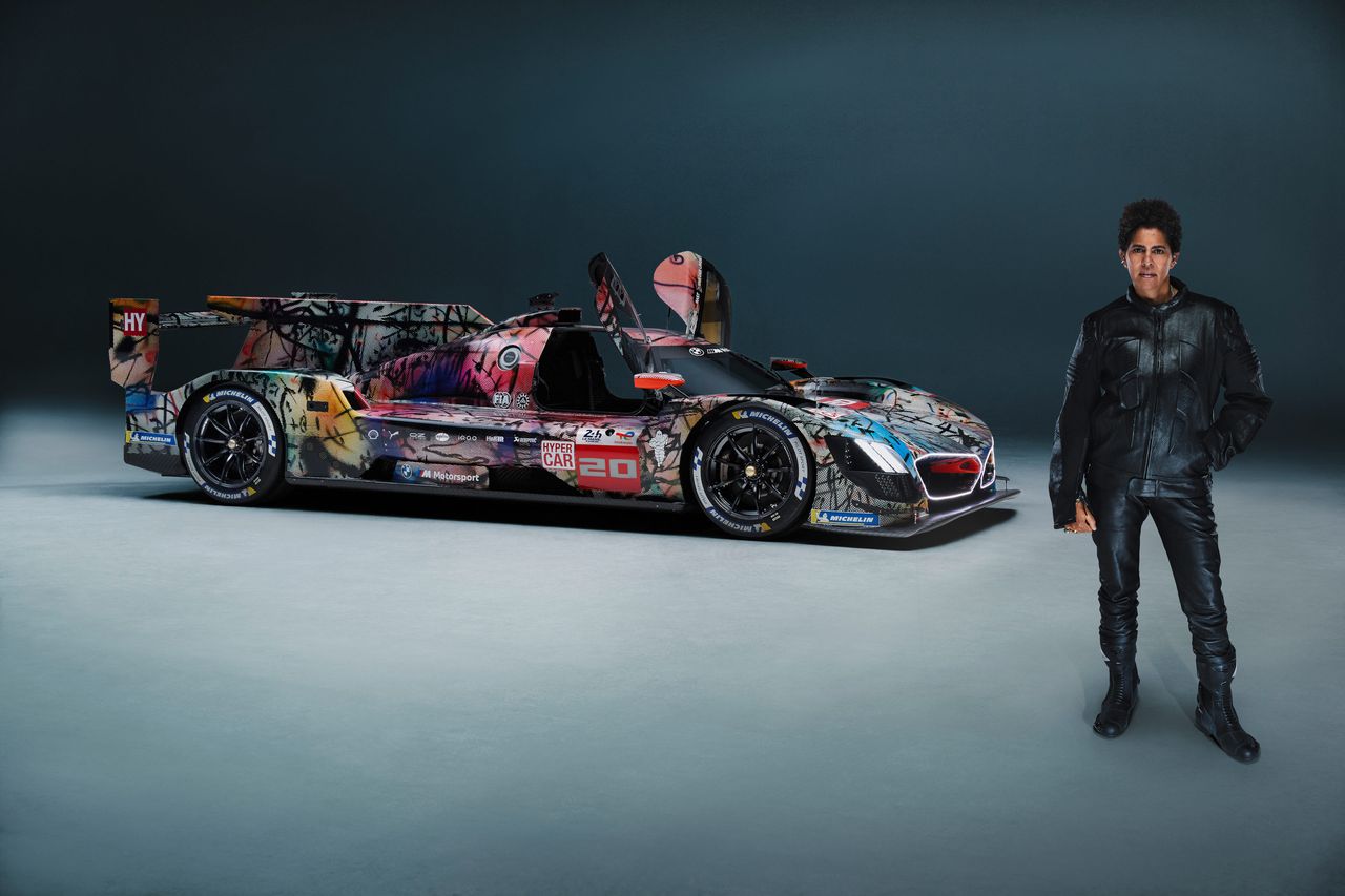 Julie Mehretu and the BMW M Hybrid V8 Art Car