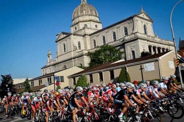 The men roll out of downtown Altoona