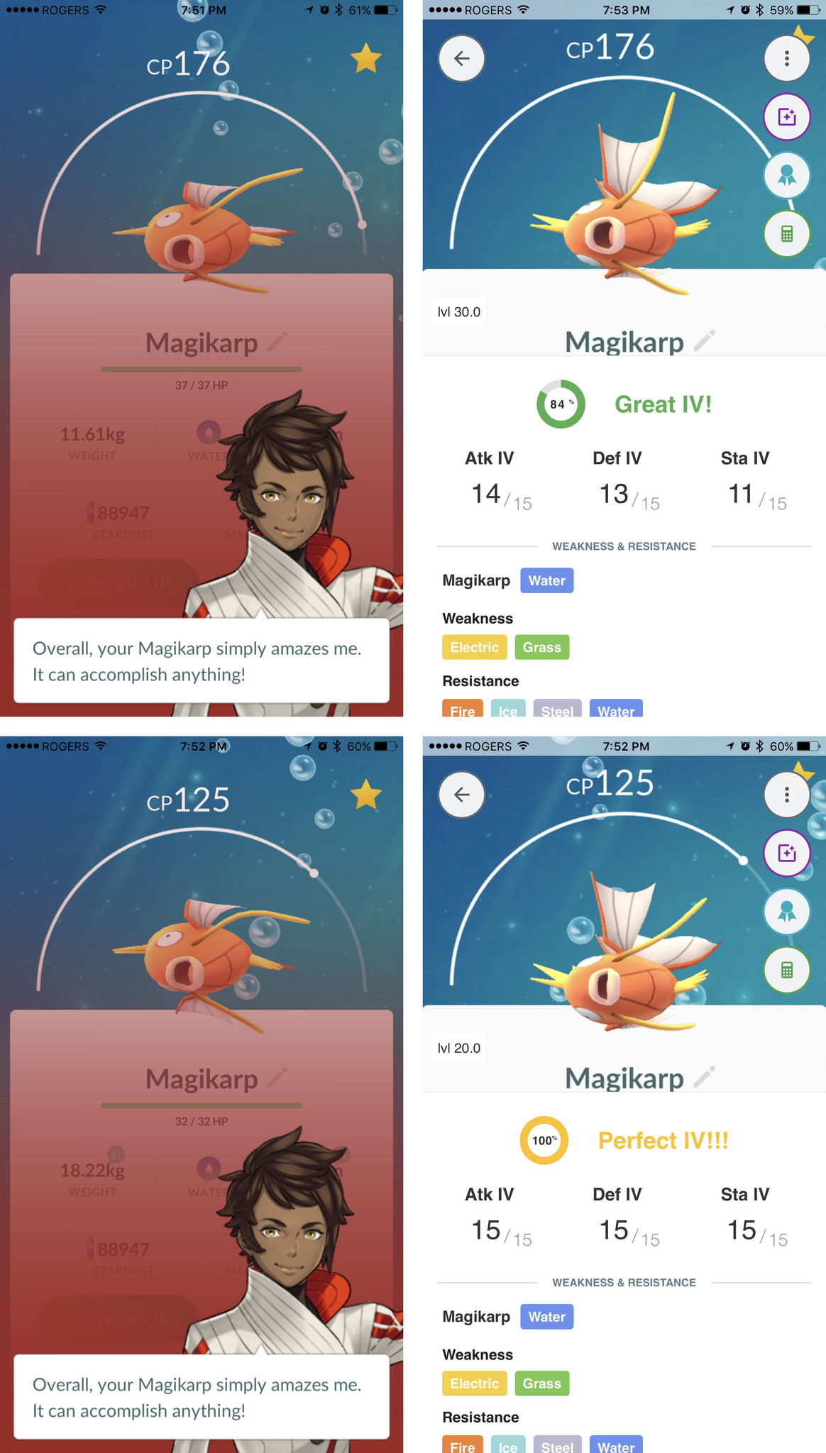 Pokemon Go IV checking