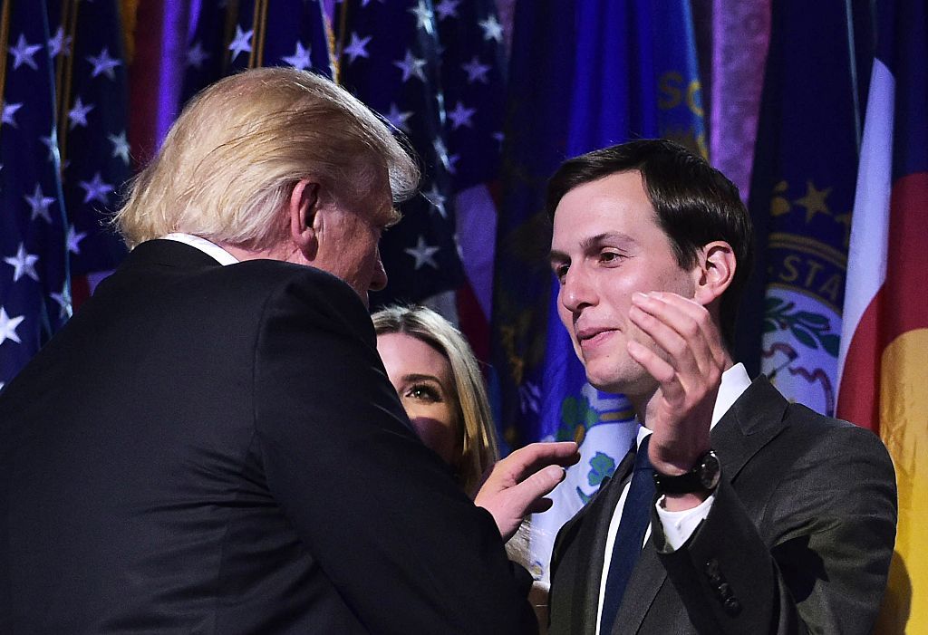 Jared Kushner is advising Donald Trump on Israel policy